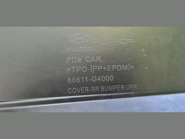 bontott HYUNDAI I30 Hátsó Lökhárító (Üresen)