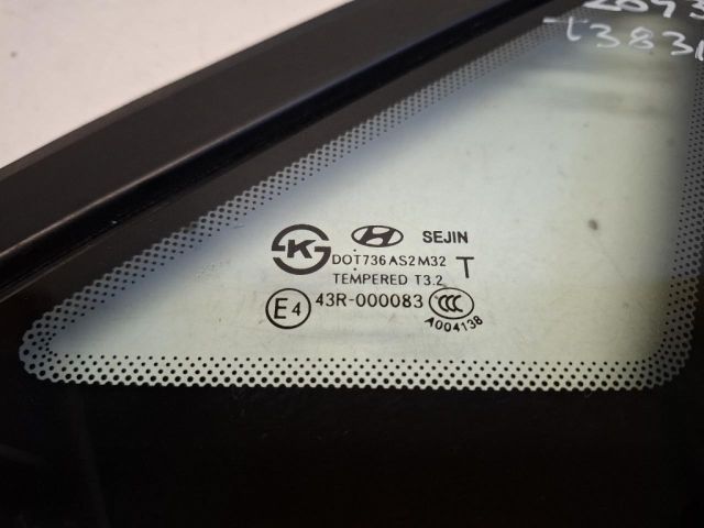 bontott HYUNDAI I30 Jobb C Oszlop Oldalablak Üveg