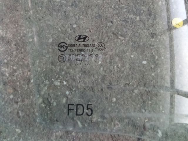 bontott HYUNDAI I30 Jobb első Ablak
