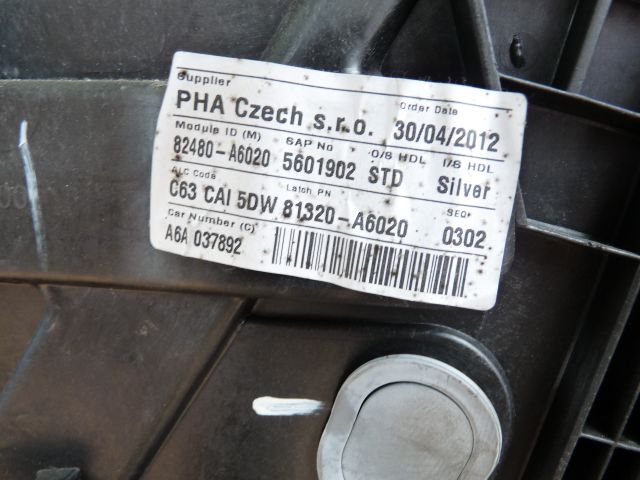 bontott HYUNDAI I30 Jobb első Ablakemelő Szerkezet (Elektromos)