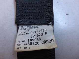 bontott HYUNDAI I30 Jobb első Biztonsági Öv