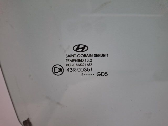 bontott HYUNDAI I30 Jobb hátsó Ablak