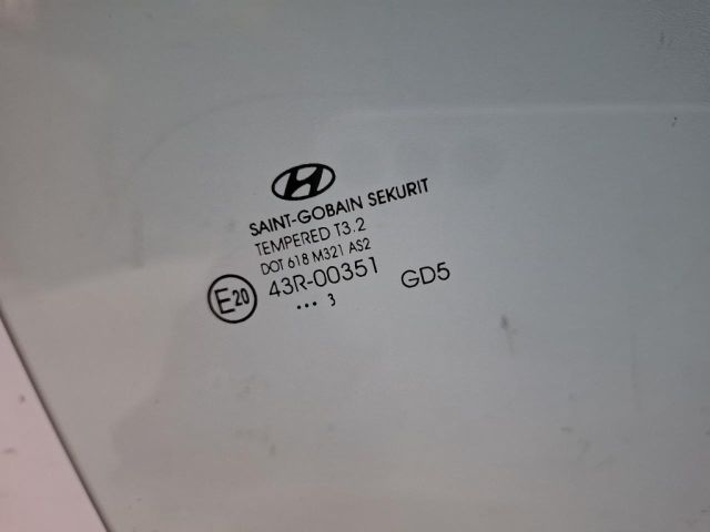 bontott HYUNDAI I30 Jobb hátsó Ablak