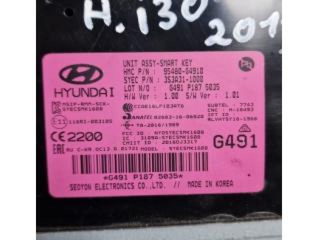 bontott HYUNDAI I30 Komfort Elektronika