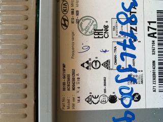 bontott HYUNDAI I30 Navigációs Fejegység