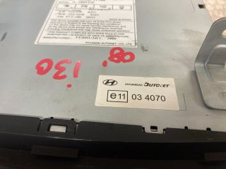 bontott HYUNDAI I30 Rádió / CD