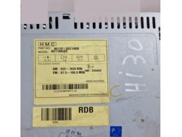 bontott HYUNDAI I30 Rádió / CD