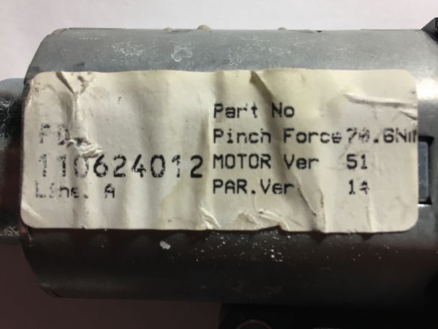 bontott HYUNDAI I30 Tetőablak Motor