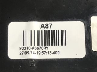 bontott HYUNDAI I30 Tolatóradar Kapcsoló