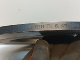 bontott HYUNDAI i40 Hátsó Pár Féktárcsa