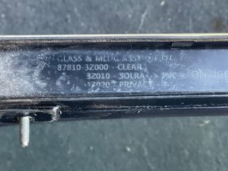 bontott HYUNDAI i40 Bal C Oszlop Oldalablak Üveg