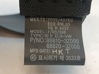 bontott HYUNDAI i40 Bal első Biztonsági Öv