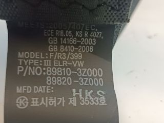 bontott HYUNDAI i40 Bal hátsó Biztonsági Öv