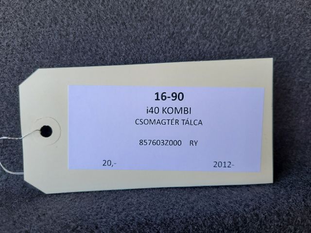 bontott HYUNDAI i40 Csomagtér Tálca