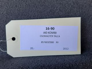 bontott HYUNDAI i40 Csomagtér Tálca