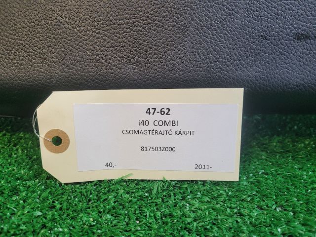 bontott HYUNDAI i40 Csomagtérajtó Kárpit