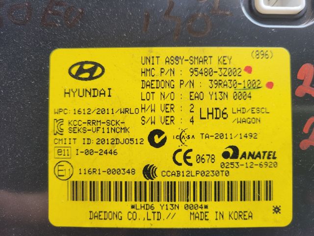 bontott HYUNDAI i40 Elektronika (Magában)