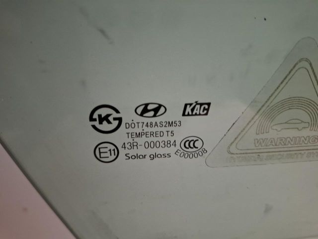 bontott HYUNDAI i40 Jobb első Ablak