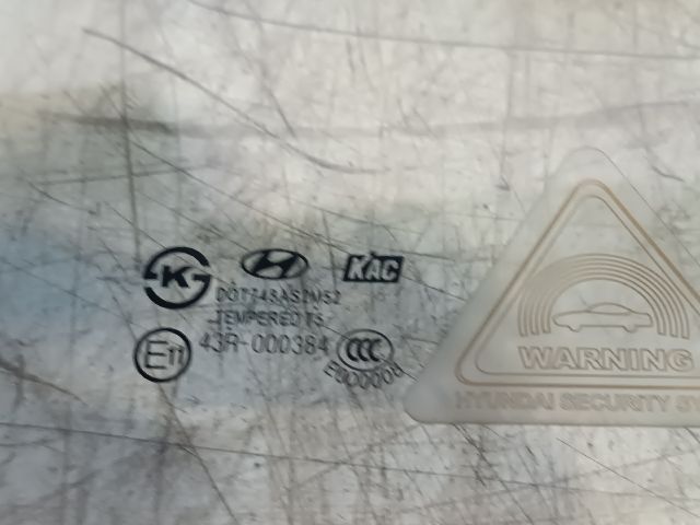 bontott HYUNDAI i40 Jobb első Ablak