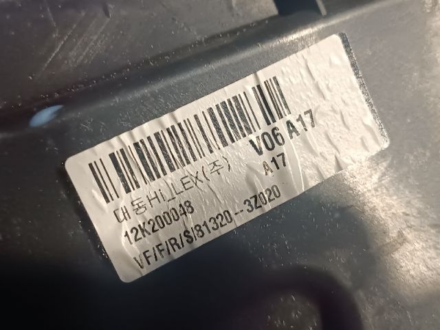 bontott HYUNDAI i40 Jobb első Ablakemelő Szerkezet (Elektromos)