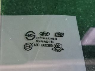 bontott HYUNDAI i40 Jobb hátsó Ablak