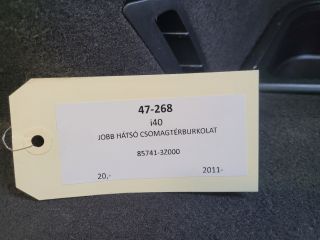 bontott HYUNDAI i40 Jobb hátsó Csomagtér Burkolat (Műanyag)