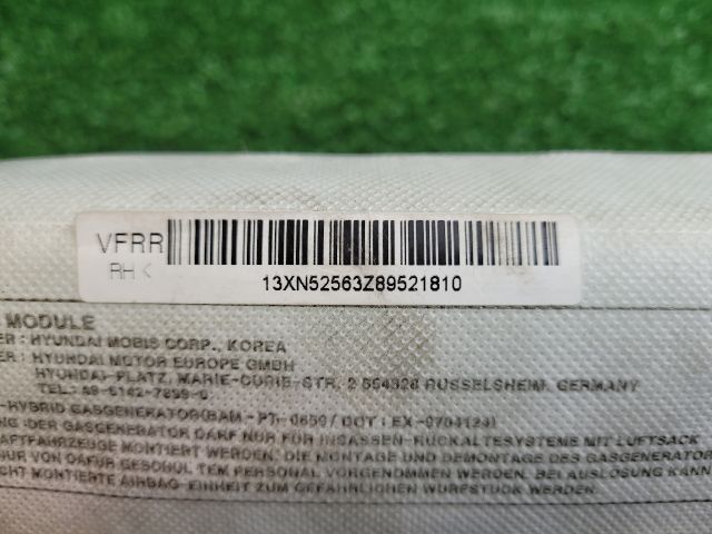 bontott HYUNDAI i40 Jobb hátsó Ülés Légzsák