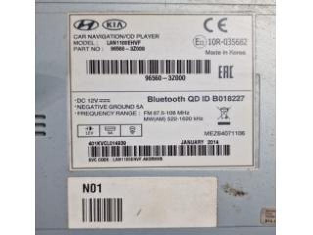 bontott HYUNDAI i40 Navigációs Fejegység