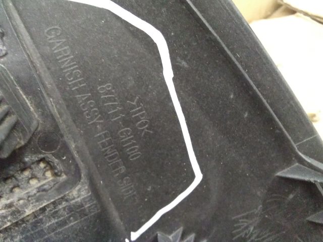 bontott HYUNDAI IONIQ 5 Bal első Sárvédő Díszléc