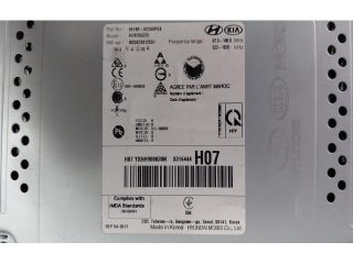 bontott HYUNDAI IONIQ Navigációs Fejegység