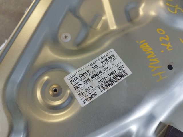 bontott HYUNDAI ix20 Jobb első Ablakemelő Szerkezet (Elektromos)