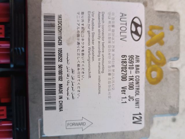 bontott HYUNDAI ix20 Légzsák Elektronika