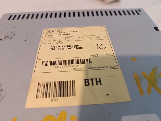 bontott HYUNDAI ix20 Rádió / CD