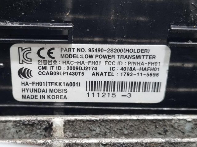 bontott HYUNDAI ix35 Gyújtáskapcsoló