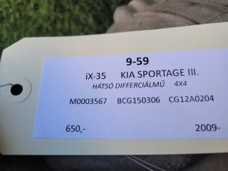 bontott HYUNDAI ix35 Hátsó Differenciálmű