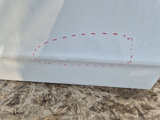 bontott HYUNDAI ix35 Bal első Ajtó (Üres lemez)