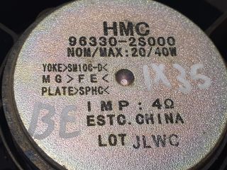 bontott HYUNDAI ix35 Bal első Hangszóró