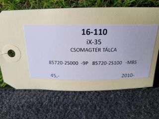 bontott HYUNDAI ix35 Csomagtér Tálca