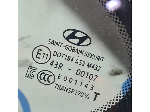 bontott HYUNDAI ix35 Jobb C Oszlop Oldalablak Üveg