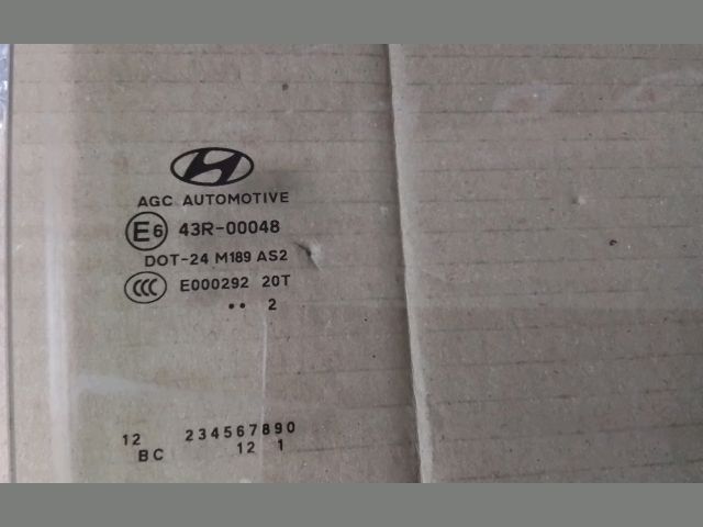 bontott HYUNDAI ix35 Jobb hátsó Ablak