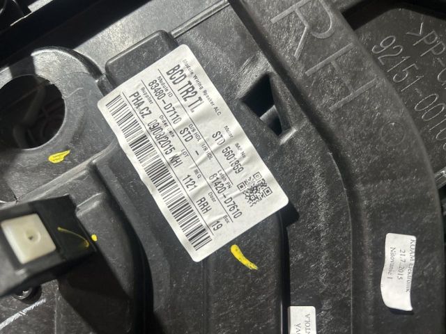 bontott HYUNDAI ix35 Jobb hátsó Ablakemelő Szerkezet (Elektromos)