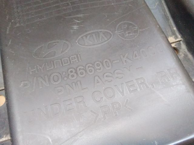 bontott HYUNDAI KONA Hátsó Lökhárító Alsó (Műanyag)