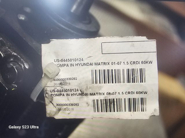 bontott HYUNDAI MATRIX Nagynyomású Szivattyú