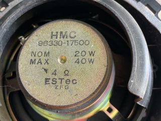 bontott HYUNDAI MATRIX Bal hátsó Hangszóró