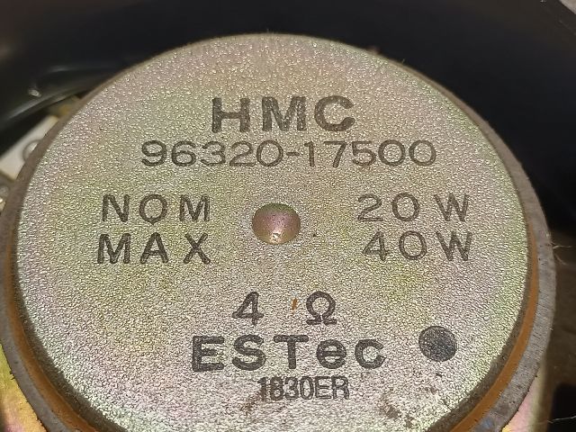 bontott HYUNDAI MATRIX Jobb első Hangszóró