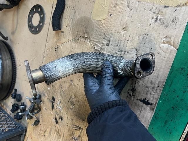 bontott HYUNDAI SANTA FÉ EGR Hűtő Cső