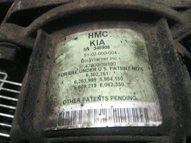 bontott HYUNDAI SANTA FÉ Hátsó Differenciálmű