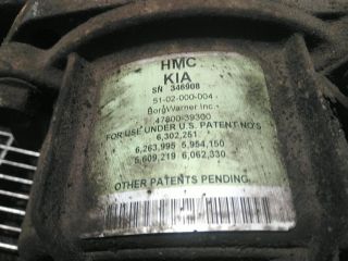 bontott HYUNDAI SANTA FÉ Hátsó Differenciálmű