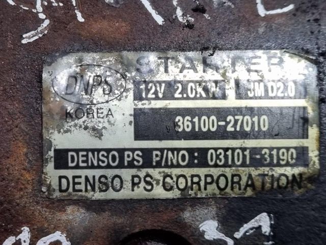 bontott HYUNDAI SANTA FÉ Önindító