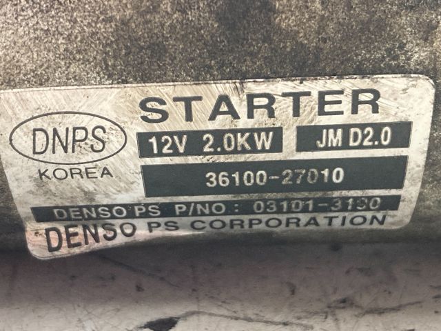 bontott HYUNDAI SANTA FÉ Önindító